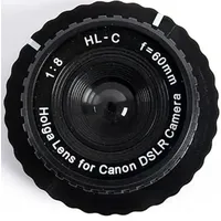 Holga Anton & Holga Objektiv 60mm f/8, Manual Focus Lens for Canon DSLR Camera