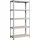 Songmics Schwerlastregal Stahl 40 x 90 x 180 cm silbern