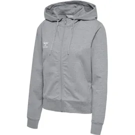 hummel hmlGO 2.0 Kapuzenjacke Damen 2006 grey melange M
