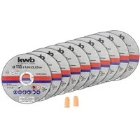 KWB Trennscheibe 115 x 1,0 mm 10 Stück