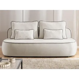 S-Style Kindersofa Vero 210 x 90 x 98 cm Buche massiv grau