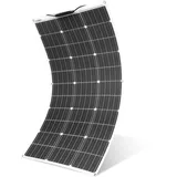 100W Solarpanel 18V Flexibel Solarmodul Monokristallin Leicht für Outdoor Aufladung Spitzenposition des Autos