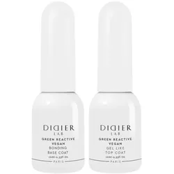 Didier Lab Nagellack 'SET Vegan Base Coat + Top Coat' Nude 