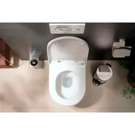 Hansgrohe EluPura Original S Wand-WC mit WC-Sitz Weiß