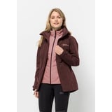 Jack Wolfskin 3-in-1-Funktionsjacke BERGLAND 3IN1 JKT W braun XL (46)