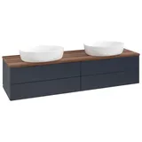 Villeroy & Boch Antao Waschtischunterschrank 1600x360x500mm L28012HG mit Beleuchtung FK/AP: HG/2