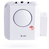 X4-LIFE Security Longlife Tür- und Fensteralarm, 50mm x 50mm x 50mm