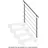 DOLLE Gardentop Set 4 4 Stufen Aluminium