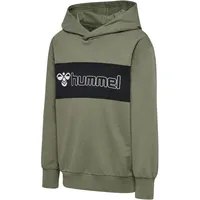 Hummel Kapuzenpullover Hmlatlas Jungen 6002 - Dusty Olive 140