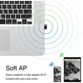 Cudy WU650 AC650 Wi-Fi Mini USB Adapter