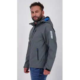 Lpo DEPROC Active Softshelljacke ELLIOT PEAK III in grau | Gr.: 4XL
