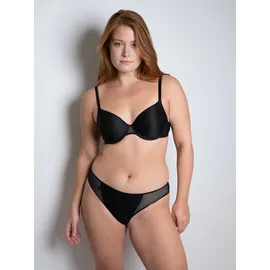 PASSIONATA MISS JOY Halbschalen-BH Schwarz 80A