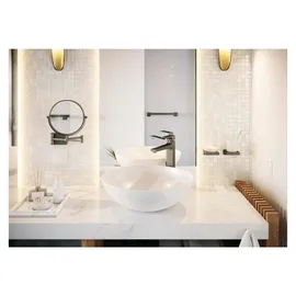 Hansgrohe AddStoris Rasierspiegel brushed black chrome