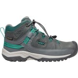 Keen Targhee Mid Wp Y-Steel Grey/Porcela Na Steel Grey/Porcelain 34 - Grau