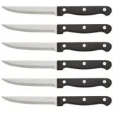 Lacor 6 STEAKMESSER, 39061, schwarz