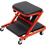 Meister Craft Meister Montage-Rollbrett 2 in 1 Belastbar bis 150 kg 6 Lenkrollen mit 360° Drehfunktion