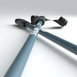 Silva Walking Poles Aluminium 105-140 cm blau