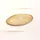 Kerzenteller Oval Baumdesign Metall Gold