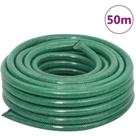 vidaXL PVC Gartenschlauch mit Armaturen-Set 19 x 23,5 x 2,25 mm 50 m grün