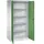 C+P Werkzeugschrank Stahl 93,0 x 60,0 x 195,0 cm grau/grün 4 Fachböden abschließbar