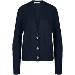 Strickjacke Peter Hahn Cashmere blau, 42