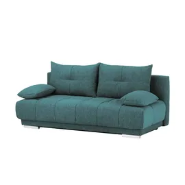 bobb Schlafsofa Isalie ¦ türkis/petrol ¦ Maße (cm): B: 206 H: 92 T: 105.0