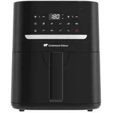 CONTINENTAL EDISON Heißluftfritteuse Schwarz 1400 W 4,5 l