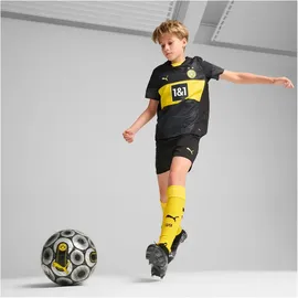 Puma BVB Borussia Dortmund Auswärtstrikot 2024/25 Kinder 02 black/faster yellow 140