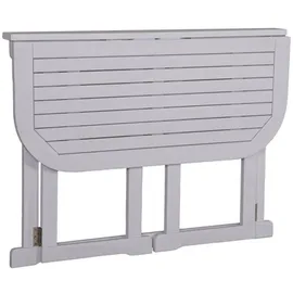 Garden Pleasure Gartentisch MANILA weiß rechteckig 76,0 x 100,0 x 50,0 cm