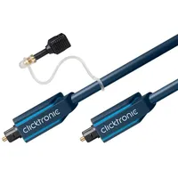 Clicktronic Casual Opto-Kabel-Set(TOSLINK-Stecker/TOSLINK-Stecker), 2,0m