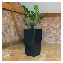 Prosperplast Blumentopf 40 x 40 x 75 cm schwarz