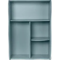Ferm Living Kinderbücherregal Slope 90 x 30 x 180 cm MDF lackiert blau