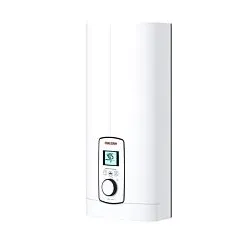 STIEBEL ELTRON Elektronischer Durchlauferhitzer DEL 18/21/24 Plus, gradgenaue Wunschtemperatur, LCD Display, ECO-Modus, 236739