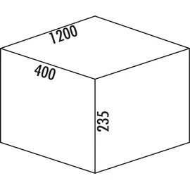 Naber Cox Box 1T 1200-6 120 l Hellgrau