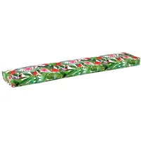 VidaXL Palettenpolster für Bank Tropischer Dschungel 200x40x8 cm Oxford-Stoff