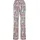 GOLDNER Stoffhose "Kurzgröße Lange Viskose Schlupfhose mit Paisley-Print und weitem Bein", Damen, Gr. 25, K-Gr, rosa (rosé, gemustert), Obermaterial: 100% Viskose CV., weit, Hosen Stoffhose, Stecktaschen