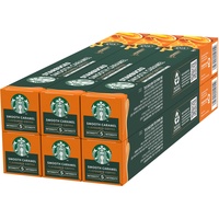 STARBUCKS by Nespresso, Helle Röstung, Karamell Aromatischen Kaffeekapseln 6 x 10 (60 Kapseln)