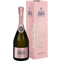 Charles Heidsieck Champagner Rosé Réserve in Geschenkverpackung