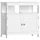 VASAGLE Waschtischunterschrank ohne Waschbecken BBC02WT weiß 60,0 x 30,0 x 60,0 cm