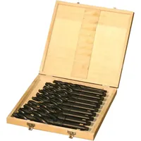 Holzmann Maschinen SPSMK2 HSS Metall-Spiralbohrer-Set 10teilig MK2 1 Set