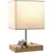 Homcom Tischlampe Weiß