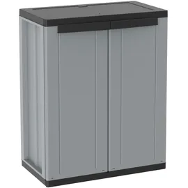 Terry Jline 68: Modularer Schrank, Kunststoffschrank Mit Zwei Türen - Grey - One Size