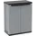 Terry Jline 68: Modularer Schrank, Kunststoffschrank Mit Zwei Türen - Grey - One Size