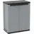 Terry Jline 68: Modularer Schrank, Kunststoffschrank Mit Zwei Türen - Grey - One Size