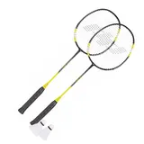 Pro Touch Speed 300 Badminton-Set Black/Yellow/White 4