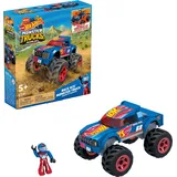 Mega Brands MEGA HDJ93 - Mega Construx Hot Wheels Race Ace Monster Truck, Konstruktionsspielzeug, Spielzeug ab 5 Jahren