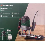 PARKSIDE Oberfräse POF 1200 E4 Holzfräse Fräse 1200 W Stufenlos einstellbar