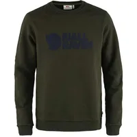 Fjällräven Logo Pullover - Deep Forest - XS