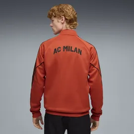 Puma AC Milan King Anthem rostrot / schwarz, XXL