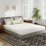NAPSIE Matratze 180x200 Mittelfest 16cm - Ergonomische 7-Zonen Hochwertige Kaltschaummatratze mit waschbarem Bezug, Atmungsaktiv Schaumstoffmatratze Rollmatratze, ÖEKO-Tex Zertifiziert